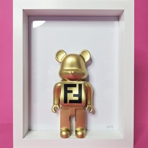 BEARLY LEGAL Gold Fendi