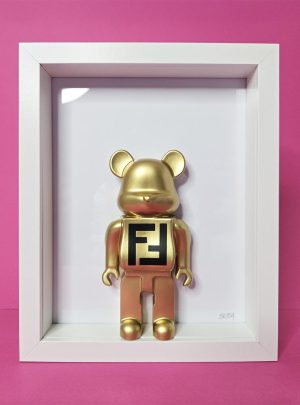 BEARLY LEGAL Gold Fendi