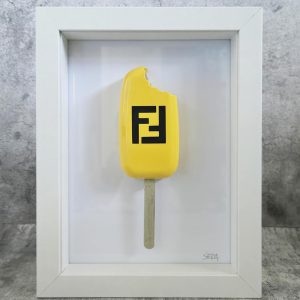Yellow Fendi LUXIPOP
