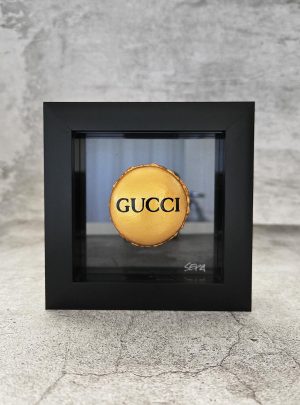 Framed Gold Gucci LUXARON