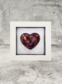 Resin 3D Purple Heart